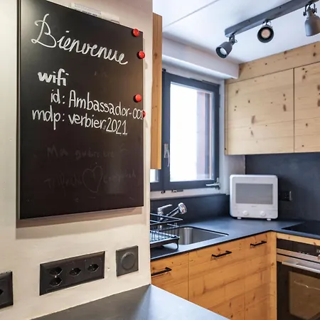 Apartmán La Ruinette-one-bed In Centre Verbier